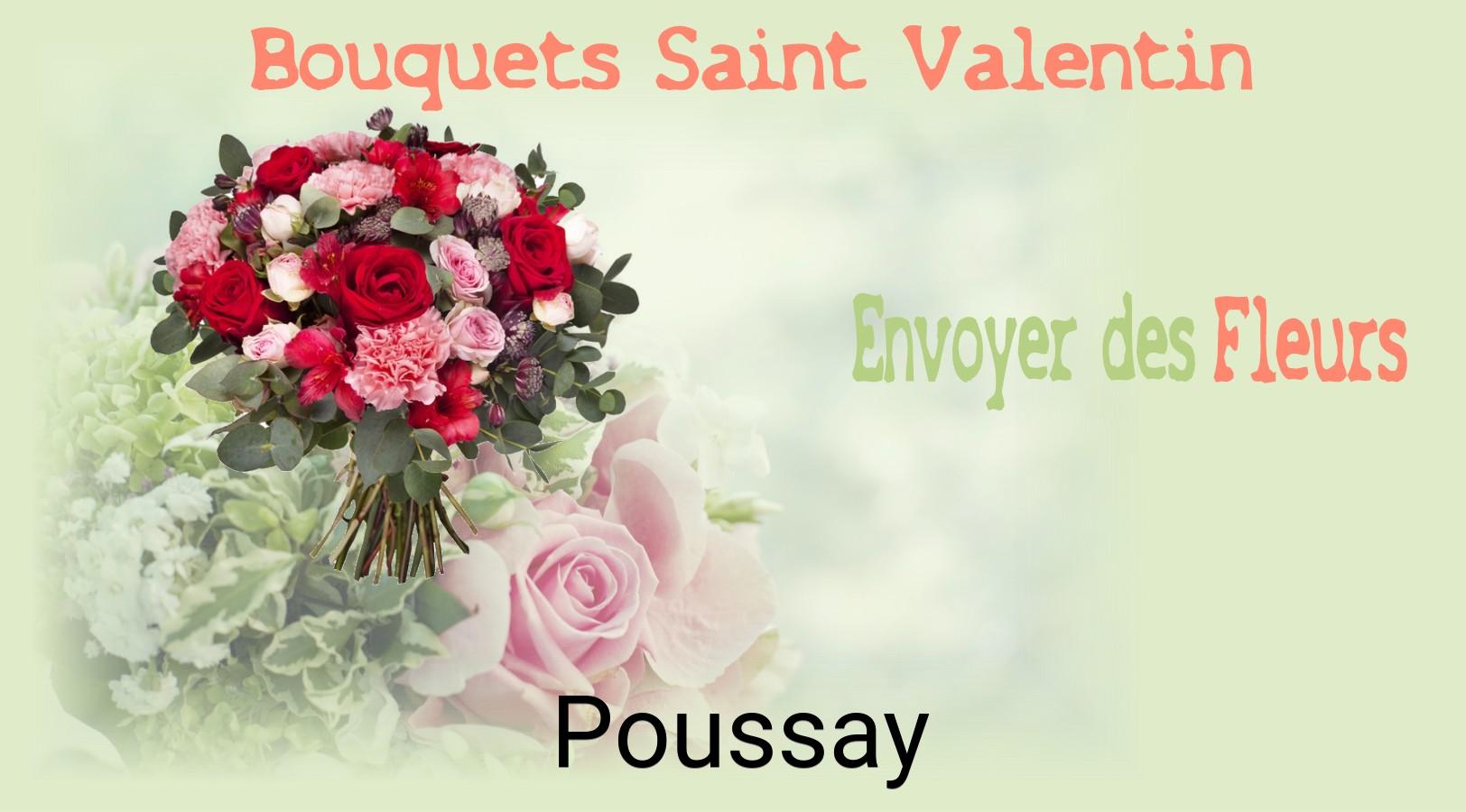 Roses de Saint-Valentin livrées à Poussay